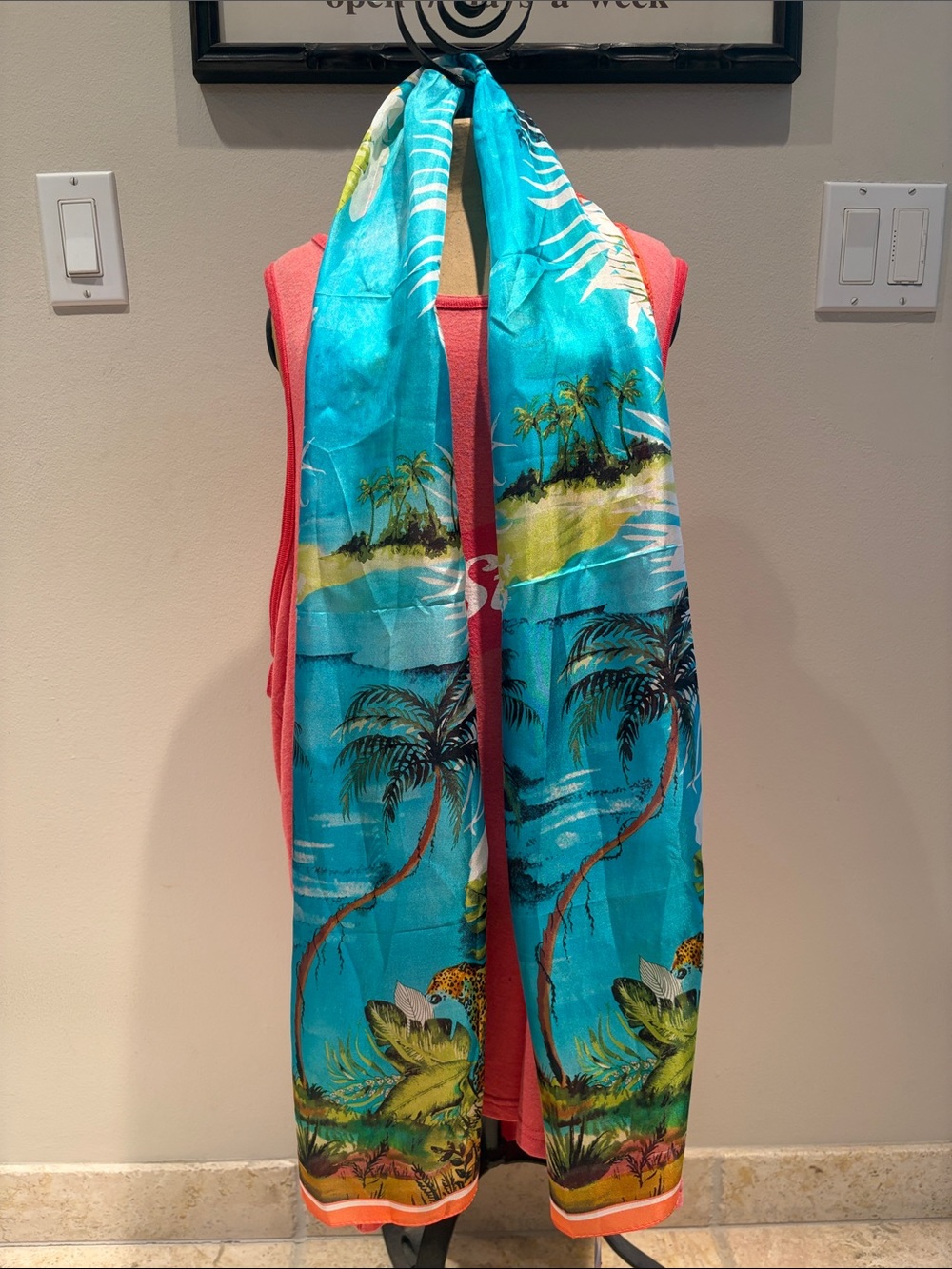 Vince Camuto Silk Scarf